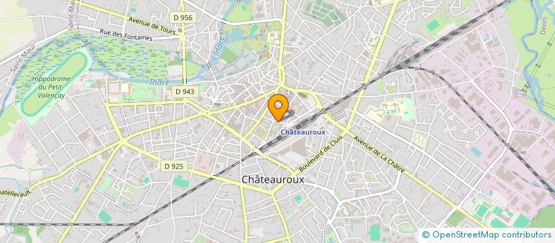 localisation de l'entreprise MONSIEUR JILALI AGUIDA à CHATEAUROUX