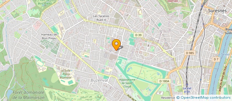 localisation de l'entreprise MONSIEUR JILALI KICHOUHI  RUEIL-MALMAISON