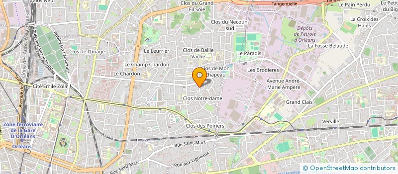 localisation de l'entreprise MONSIEUR JILALI RCHIDI à ORLEANS