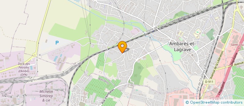 localisation de l'entreprise MONSIEUR JILANI BENHAMACHA à AMBARES-ET-LAGRAVE