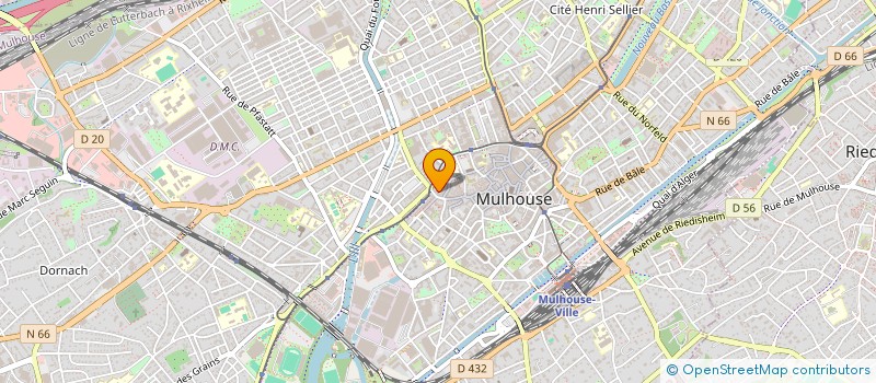 localisation de l'entreprise MONSIEUR JILANI BOUMAHDEF à MULHOUSE