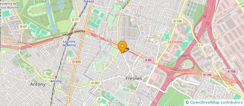 localisation de l'entreprise MONSIEUR JILDAZ COLLEAUX  FRESNES