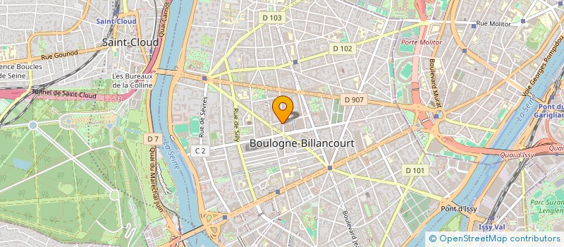 localisation de l'entreprise MONSIEUR JILIAD LARBI à BOULOGNE-BILLANCOURT
