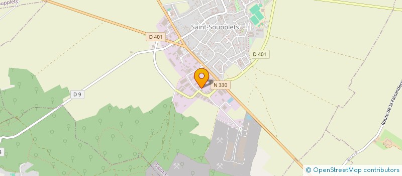 localisation de l'entreprise MONSIEUR JILIAN GARDIER  SAINT-SOUPPLETS