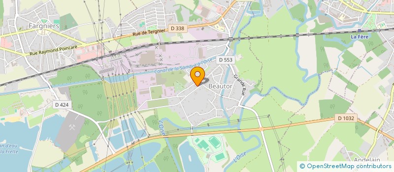 localisation de l'entreprise MONSIEUR JILLIAN LAMOTTE  BEAUTOR