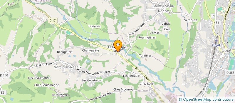 localisation de l'entreprise MONSIEUR JIM ALBUS  VARS-SUR-ROSEIX