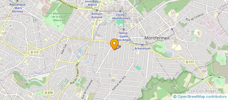 localisation de l'entreprise MONSIEUR JIM BENICOURT à MONTFERMEIL