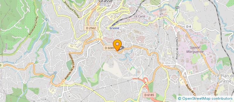 localisation de l'entreprise MONSIEUR JIM BESSE  GRASSE