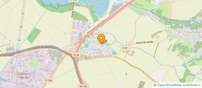 localisation de l'entreprise MONSIEUR JIM CHAROLAIS  SACLAY