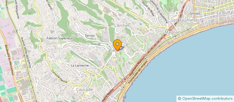 localisation de l'entreprise MONSIEUR JIM DALMAZIR à NICE