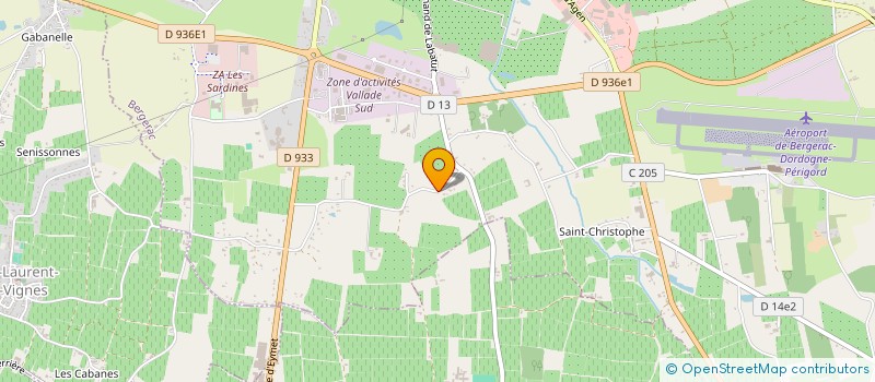 localisation de l'entreprise MONSIEUR JIM DAUHER à BERGERAC