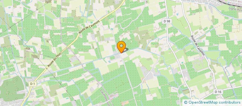 localisation de l'entreprise MONSIEUR JIM DUPEYRON PRIN  LE THOR