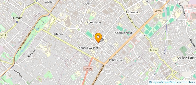 localisation de l'entreprise MONSIEUR JIM EVRARD  ROUBAIX