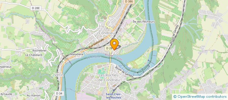 localisation de l'entreprise MONSIEUR JIM FLACON  CONDRIEU