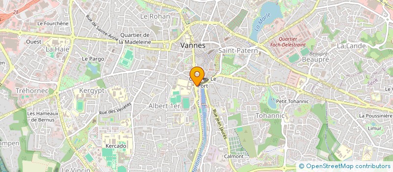 localisation de l'entreprise MONSIEUR JIM FLORES à VANNES