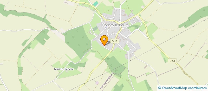 localisation de l'entreprise MONSIEUR JIM GOT  HORNOY-LE-BOURG