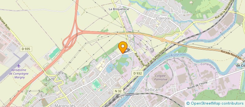 localisation de l'entreprise MONSIEUR JIM JACQUES THADEE KOWALSKI  CLAIROIX