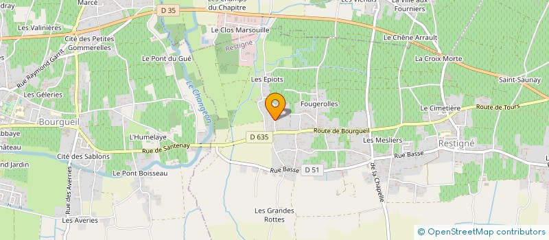 localisation de l'entreprise MONSIEUR JIM ROUDY  CHOUZE-SUR-LOIRE