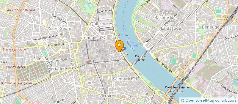 localisation de l'entreprise MONSIEUR JIM SNEED  BORDEAUX