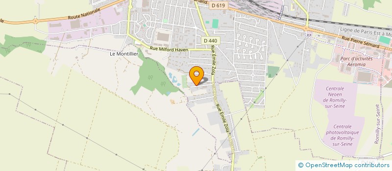 localisation de l'entreprise MONSIEUR JIM TINOT  ROMILLY-SUR-SEINE