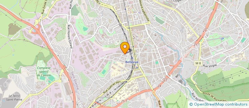 localisation de l'entreprise MONSIEUR JIMME JAWNEH  SAINT-ETIENNE