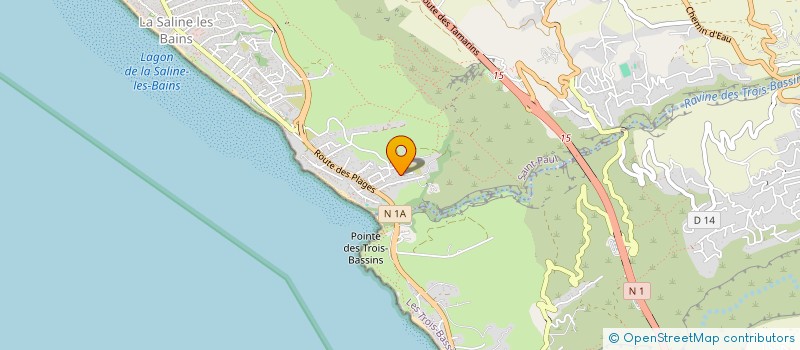 localisation de l'entreprise MONSIEUR JIMMIE DELPECH  SAINT-PAUL