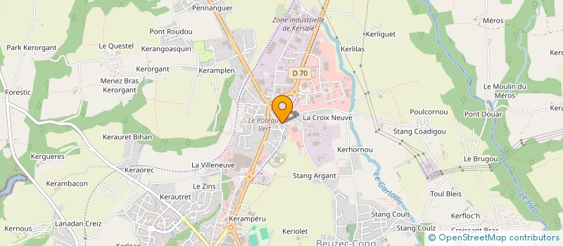 localisation de l'entreprise MONSIEUR JIMMY ANDRE à CONCARNEAU