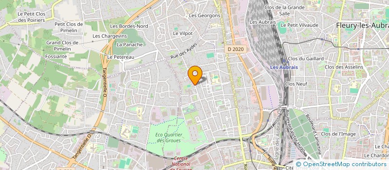 localisation de l'entreprise MONSIEUR JIMMY ANDRIANARIVONY à ANGERS