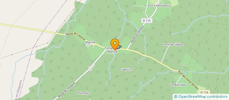 localisation de l'entreprise MONSIEUR JIMMY BALLET  LANDIRAS