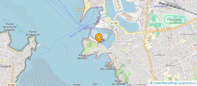 localisation de l'entreprise MONSIEUR JIMMY BARBA  SAINT-MALO