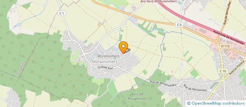 localisation de l'entreprise MONSIEUR JIMMY BARBERON  MORAINVILLIERS