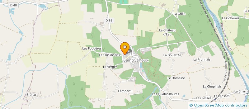 localisation de l'entreprise MONSIEUR JIMMY BART  SAINT-SENOUX