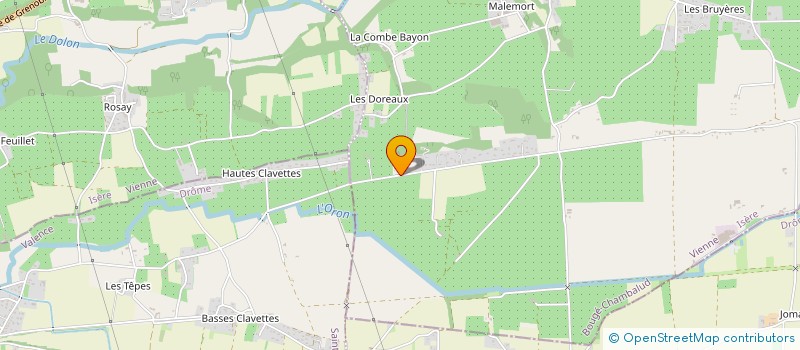 localisation de l'entreprise MONSIEUR JIMMY BAUER  BOUGE-CHAMBALUD