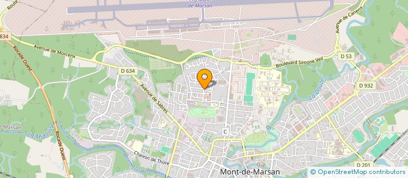 localisation de l'entreprise MONSIEUR JIMMY BAUGARTNER  MONT-DE-MARSAN