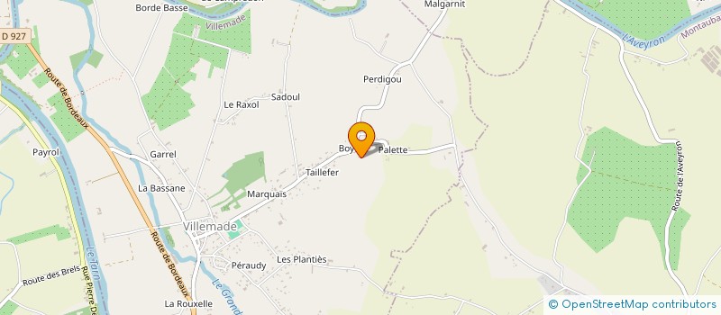 localisation de l'entreprise MONSIEUR JIMMY BEAUCOUR  VILLEMADE