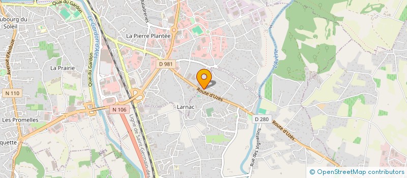 localisation de l'entreprise MONSIEUR JIMMY BEGAI  SAINT-HILAIRE-DE-BRETHMAS