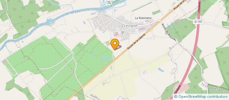 localisation de l'entreprise MONSIEUR JIMMY BELNOU  HUILLE-LEZIGNE