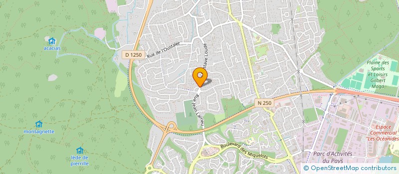 localisation de l'entreprise MONSIEUR JIMMY BEN HABIB  LA TESTE-DE-BUCH