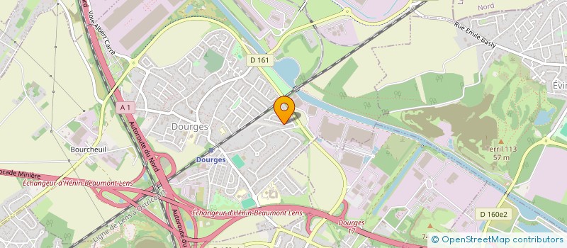 localisation de l'entreprise MONSIEUR JIMMY BEZEAU  DOURGES