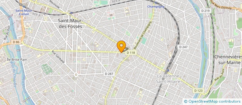 localisation de l'entreprise MONSIEUR JIMMY BISMUTH  SAINT-MAUR-DES-FOSSES