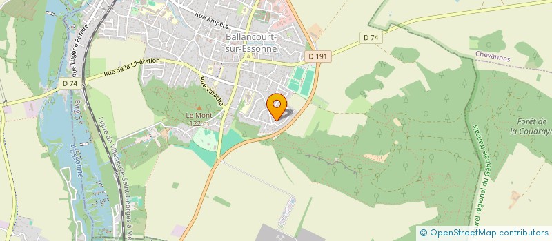 localisation de l'entreprise MONSIEUR JIMMY BLANCHEDENT  BALLANCOURT-SUR-ESSONNE