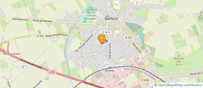 localisation de l'entreprise MONSIEUR JIMMY BODEN à BAILLEUL
