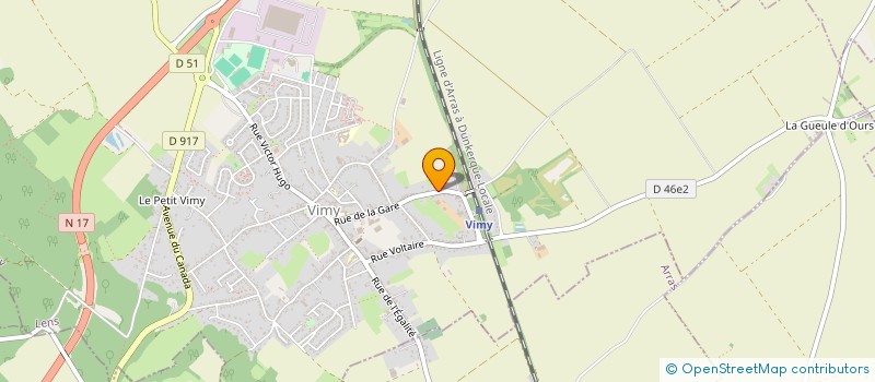 localisation de l'entreprise MONSIEUR JIMMY BOISTARD  VIMY