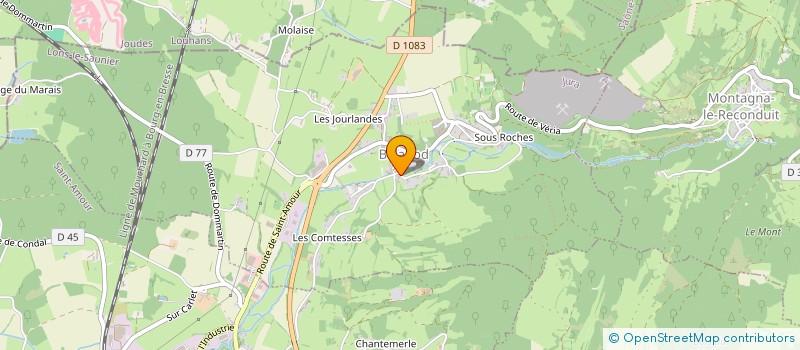 localisation de l'entreprise MONSIEUR JIMMY BOIVIN  BALANOD