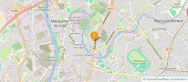 localisation de l'entreprise MONSIEUR JIMMY BOUAZIZ à MARCQ-EN-BARŒUL