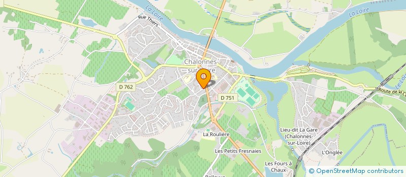 localisation de l'entreprise MONSIEUR JIMMY BOULAHROUZ à CHALONNES-SUR-LOIRE
