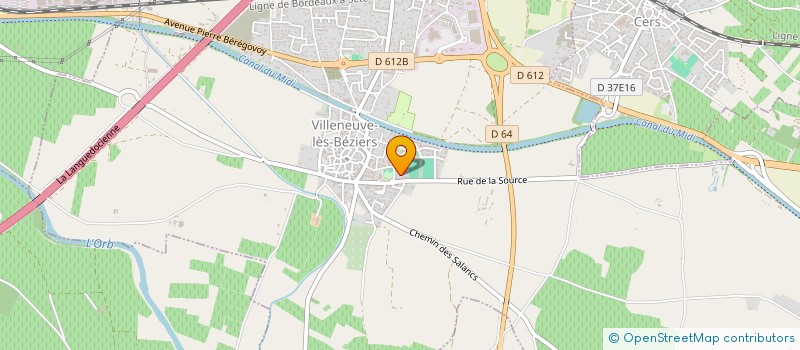localisation de l'entreprise MONSIEUR JIMMY BOYART à VILLENEUVE-LES-BEZIERS