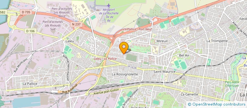 localisation de l'entreprise MONSIEUR JIMMY BRAHMI  LA ROCHELLE