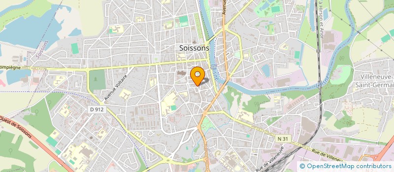 localisation de l'entreprise MONSIEUR JIMMY BREMONT à SOISSONS
