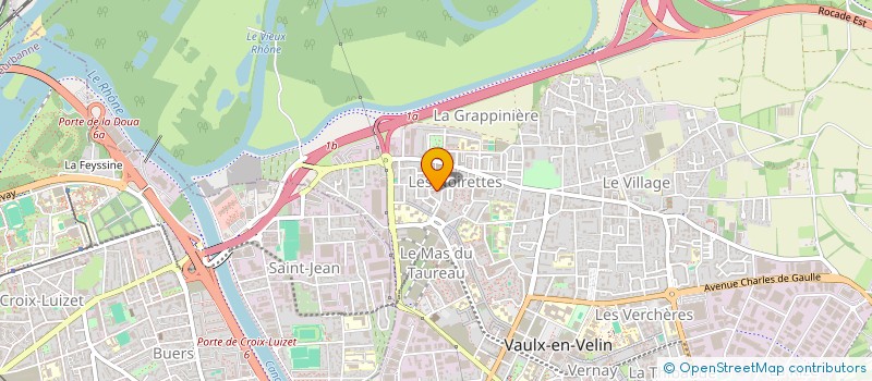 localisation de l'entreprise MONSIEUR JIMMY BUDON  VAULX-EN-VELIN